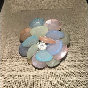 Y2K Vintage Flower Diamond Ring